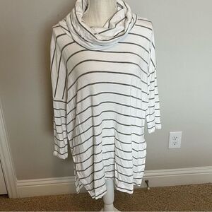 Lou & Grey Cowl Neck Tunic Size Medium